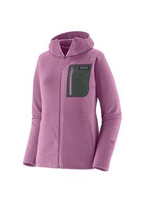 Patagonia R1 Air Full-Zip Hoody Fleecejacke Women (Gr XL |rosa/lila)