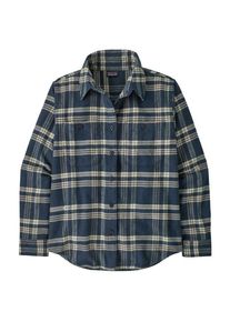 Hemd Patagonia Fjord Flannel Shirt Damen (Gr L |blau/grau)