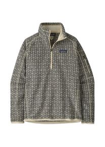 Kunstfaserpullover Patagonia Better Sweater 1/4 Zip Damen (Gr S |grau)