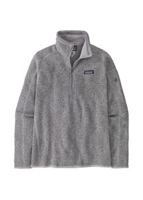 Patagonia Better Sweater 1/4 Zip Fleecepullover Damen Wandern (Gr XXL |grau)