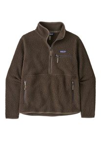 Patagonia Retro Pile Marsupial Fleecepullover Women (Gr M |braun)