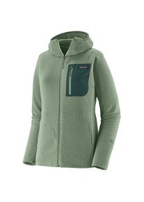 Patagonia R1 Air Full-Zip Hoody Fleecejacke Damen Alltag (Gr M |grün)
