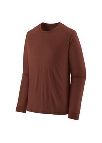 Patagonia L/S Cap Cool Merino Shirt Merinoshirt Men (Gr XL |braun)