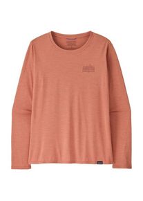 Patagonia L/S Cap Cool Daily Graphic Shirt Longsleeve Damen (Gr M |rosa)