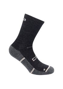 CMP Trekking Sock Merinos Wandersocken Damen (Gr 39-42 |schwarz)