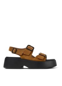 Camper Sandaletten mit Absatz - Sandalen Tasha Tasha - Gr. 41 (EU) - in Braun - f&uuml;r Damen