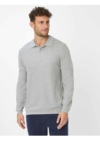 Brax Herren Polo Style PAROS platin, hellgrau, Gr. 5XL