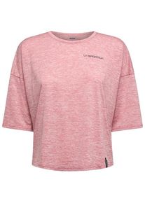 La Sportiva Cave Paint T-Shirt Damen Bouldern (Gr XL |rosa)