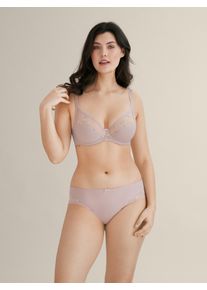 Conturelle Damen Bügel-BH "Mille Fleurs", Gr. 100lila lotion, Obermaterial: 74% Polyamid, 22% Polyester, 4% Elasthan, gestreift, feminin, BHs,