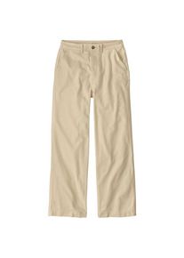 Patagonia Point Reyes Canvas Wide Leg Pants Freizeithose Damen Alltag (Gr 42 |beige)