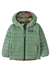 Daunenjacke Patagonia Baby's Reversible Down Sweater Hoody Kinder (Gr 6-12 Months |gr&uuml;n)
