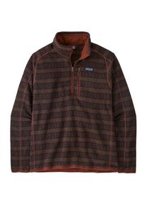 Kunstfaserpullover Patagonia Better Sweater 1/4 Zip Herren (Gr XL |braun)