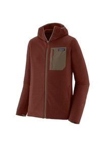 Patagonia R1 Air Full-Zip Hoody Fleecejacke Men (Gr XL |rot/braun)