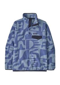 Patagonia Lightweight Synchilla Snap-T Fleece Pullov Fleecepullover Women (Gr S |blau)