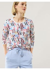 Walbusch Baumwollshirt Buchstaben