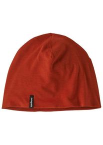 Patagonia Overlook Merino Wool Liner Beanie Mütze (Größe One Size |rot)