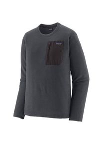 Patagonia R1 Air Crew Fleecepullover Herren Alltag (Gr L |grau)