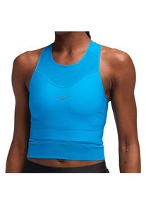 Hoka One One Sport-BH HOKA Race Day Bra Damen (Gr XS |blau/braun)