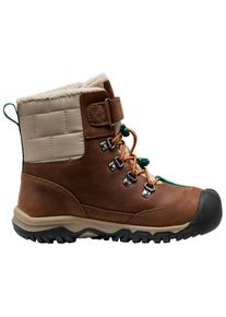 Keen Youth Kanibou WP Winterschuhe Kinder Wandern (Gr 32/33 |braun |wasserdicht)