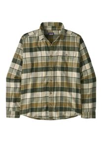 Patagonia L/S LW Fjord Flannel Shirt Hemd Men (Gr M |oliv)