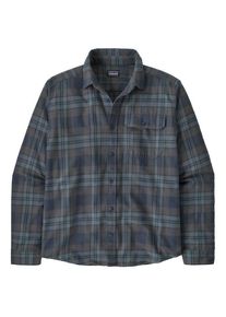 Hemd Patagonia L/S LW Fjord Flannel Shirt Herren (Gr M |blau)