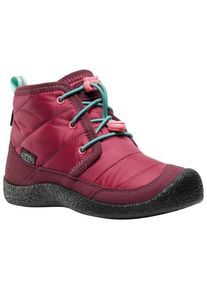 Winterschuhe Keen Howser II Chukka WP Kinder (Gr 24 |rot |wasserdicht)