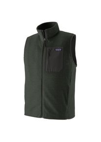 Fleeceweste Patagonia R1 Air Vest Herren (Gr S |schwarz/grau)