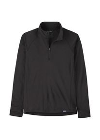 Patagonia Cap Midweight Zip Neck Skiunterw&auml;sche Kinder (Gr S |schwarz)