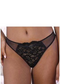 Lascana String schwarz Gr. 32/34 für Damen. Figurbetont