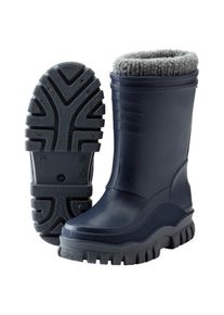 Sterntaler Gummistiefel mit Innenschuh Gummistiefel Kinder (Gr 22/23 |blau |wasserdicht)