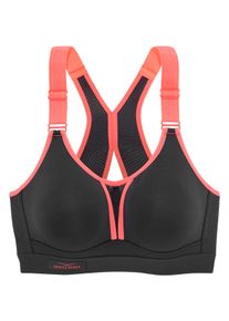 Venice Beach Damen Sport-BH, Gr. 80, orange, Microtouch, Obermaterial: 90% Polyester (COOLMAX), 10% Elasthan (LYCRA), sportlich, BHs, ohne Bügel für