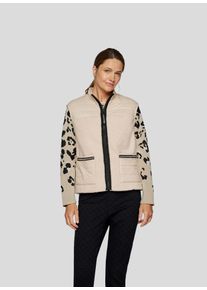 Rabe Damen Steppweste "Weste", beige, feminin, Gr. 38, unifarben, 100%Polyester 100%Polyamid, Westen
