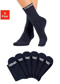 Chiemsee Tennissocken blau Gr. 35-38 für Damen. Normal. Nachhaltig.