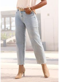 Buffalo Weite Jeans mehrfarbig Gr. 34 für Damen. Figurumspielend. Nachhaltig.