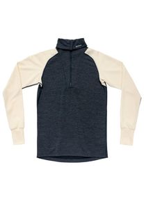 DEVOLD Expedition Merino Silk Zip Merinounterwäsche Men (Gr S |blau)