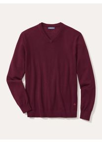 Walbusch V-Pullover Merino Extrafein