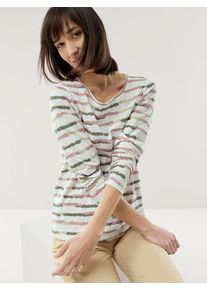 Walbusch Baumwollshirt Abstract Stripe