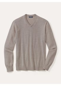 Walbusch V-Pullover Merino Extrafein