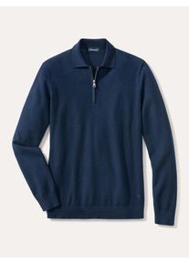 Walbusch Polo-Pullover Merino Extrafein