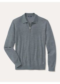 Walbusch Polo-Pullover Merino Extrafein