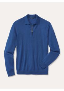 Walbusch Polo-Pullover Merino Extrafein