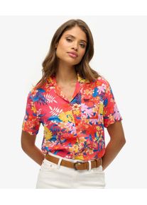 Superdry Damen Beach Resort Hemd Pink - Gr&ouml;&szlig;e: 42 21028240003622KM020