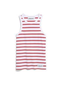 armedangels Kanitaa Stripes Top Women (Gr XXL |weiß/rosa)
