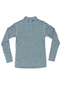 DEVOLD Breeze Merino 150 Zip Neck Merinounterwäsche Damen (Gr S |türkis)