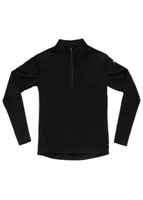 DEVOLD Breeze Plus Merino 200 Zip Neck Merinounterwäsche Damen (Gr XL |schwarz)