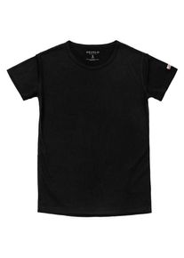 DEVOLD Breeze Plus Merino 200 T-Shirt Merinounterwäsche Damen Wandern (Gr XS |schwarz)