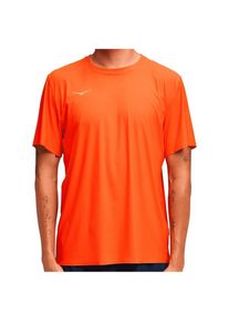 Hoka One One HOKA Airolite Short Sleeve 2.0 Laufshirt Herren Trailrunning (Gr L |orange/rot)