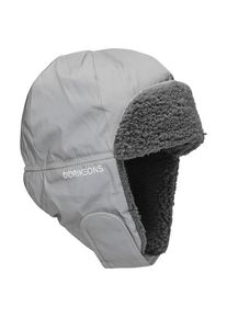 DIDRIKSONS 1913 Didriksons Biggles Reflective Cap Mütze Kinder (Gr 50 cm |grau |wasserdicht)