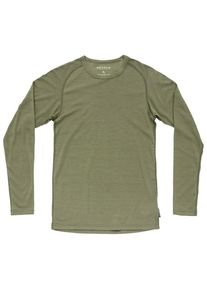 Merinounterwäsche DEVOLD Lauparen Merino 190 Base Shirt Herren (Gr M |oliv)