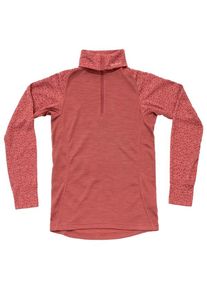 Funktionsshirt DEVOLD Duo Active Woman Zip Neck Damen (Gr XL |rot)